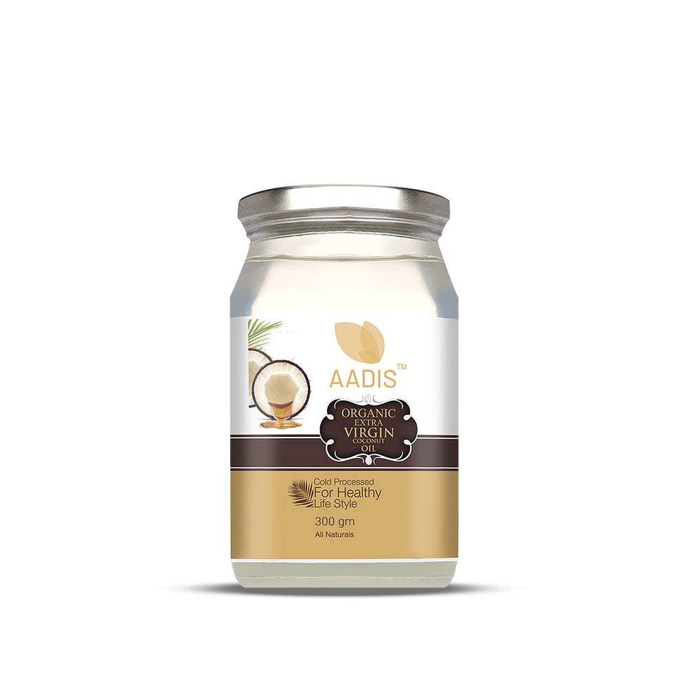 Aadis Organic Extra Virgin Coconut Oil 300gm